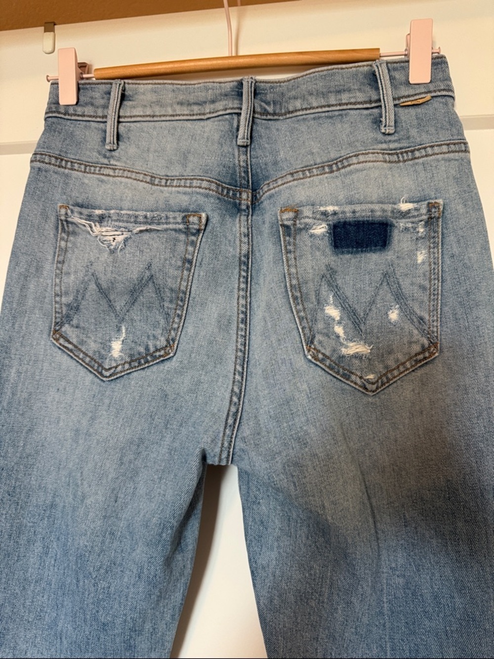 Mother Superior Denim Hustler Ankle Fray Rope's End Jeans Size 27 $268 - Picture 7 of 7